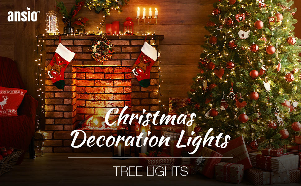 Ansio Christmas lights to brighten up your home